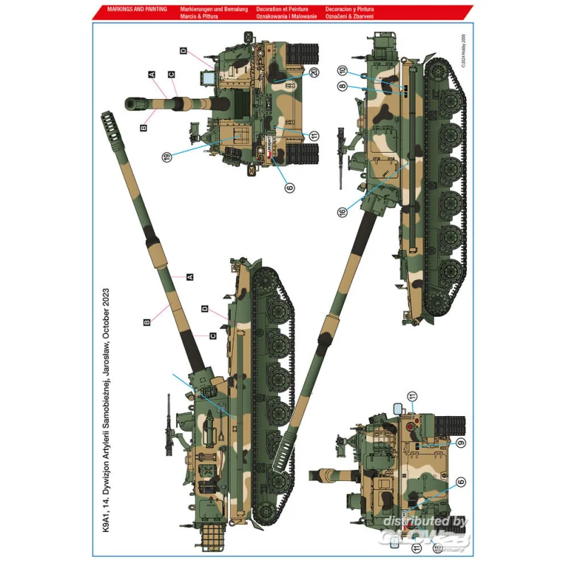 3002051849 K9A1 'Thunder' Polish Army SPH - Special Edition