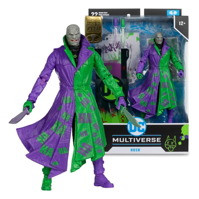 MCF17217 DC Multiverse Figure Hush (Batman: Hush) Jokerized (Gold Label) 18 cm