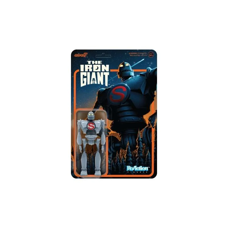 The Iron Giant Reaction Figure upper Iron Giant Figurine 