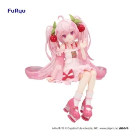 Hatsune Miku Sakura Miku Figure 2025 Noodle Stopper 14cm Figurine 