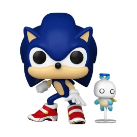 Sonic The Hedgehog POP & Buddy! Vinyl Figure Sonic w/ HChao 9 cm Figurine 