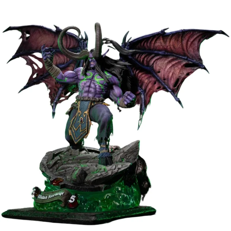 HEXHS06 Blizzard Hearthstone - Illidan Stormrage 1/10 Scale Statue