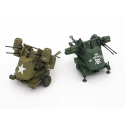 U.S. M55 Quad Mount Machine Guns Military model kit