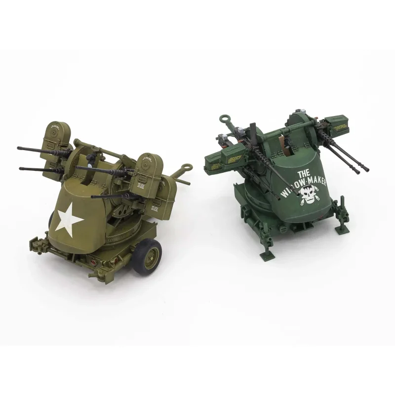 U.S. M55 Quad Mount Machine Guns Military model kit