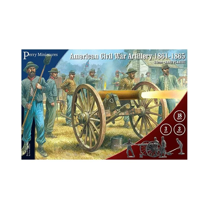 Perry Miniatures - American Civil War Artillery Figures 