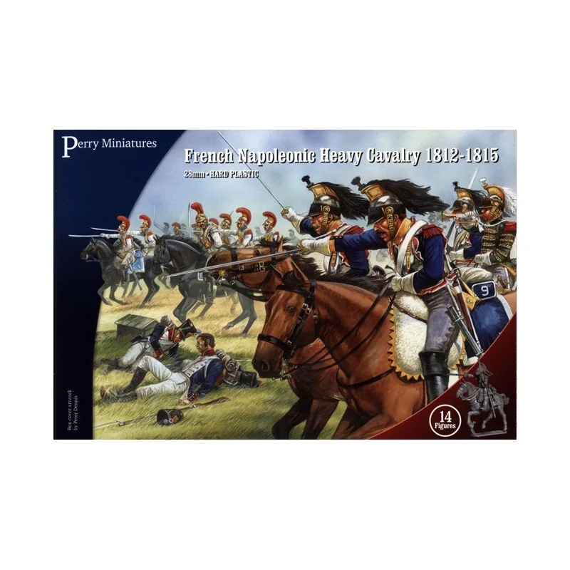 Perry Miniatures - Plastic French Napoleonic Heavy Cavalry (Cuirassiers/Carabiniers, 14 figurines) Figures 