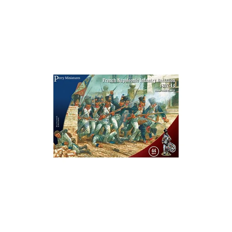 Perry Miniatures - French Napoleonic Infantry Battalion 1807-14 Figures 