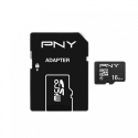 PNY performance Plus 16GB - Micro SDHC + Adapter Memory card (MicroSD)