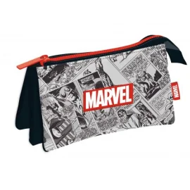 Marvel – Triple Pencil Case 21 x 11 cm – Logo 