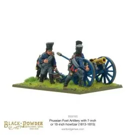 Napoleonic Prussian Foot Artillery with 7 or 10 Inch Howitzer (1813-1815) Figurine games 