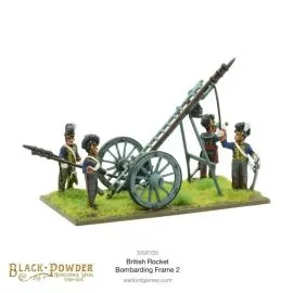 Napoleonic British Rocket Bombarding Frame 2 Figurine games 