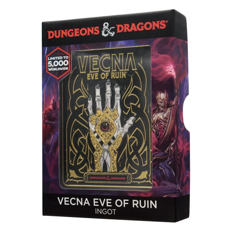 Dungeons & Dragons Vecna Ingot Eve of Ruin Limited Edition Coins