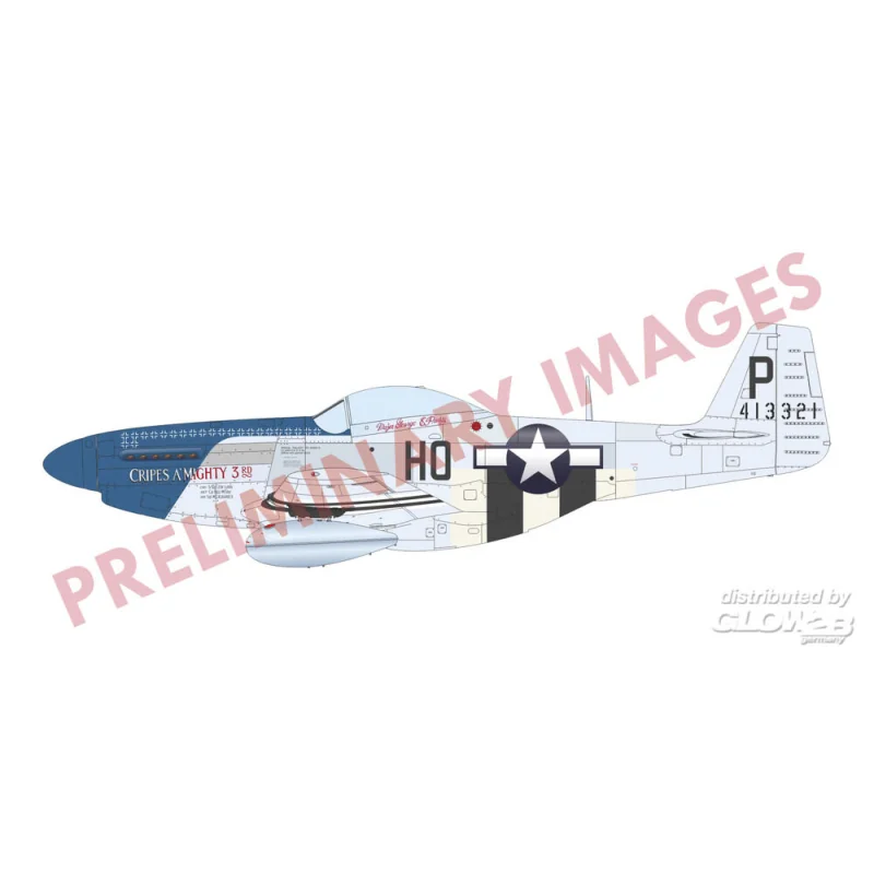 P-51D-5 Mustang EDUARD-PROFIPACK Airplane model kit