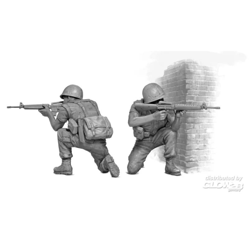 SHOOTOUT! Vietnam War series Military model kit