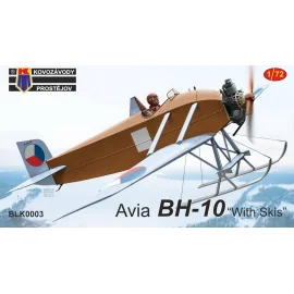 Avia B-10 'Ski' 1 kit - 1 scheme, bagged, cardboard header Model kit 