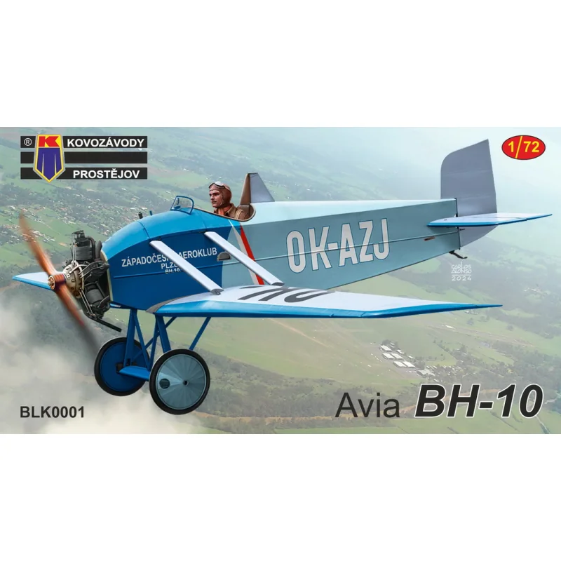 Avia BH-10 'OK-AZJ' 1 kit - 1 scheme, bagged, cardboard header Model kit 