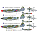 Supermarine Spitfire Mk.18e 'Asian Territory' -release, new decals Airplane model kit