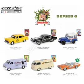 6 PIECE BOX SET: GARBAGE PAIL KIDS - SERIES 6 Die cast 