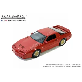 PONTIAC FIREBIRD TRANS AM GTA 1988 RED GREY INTERIOR Die cast 