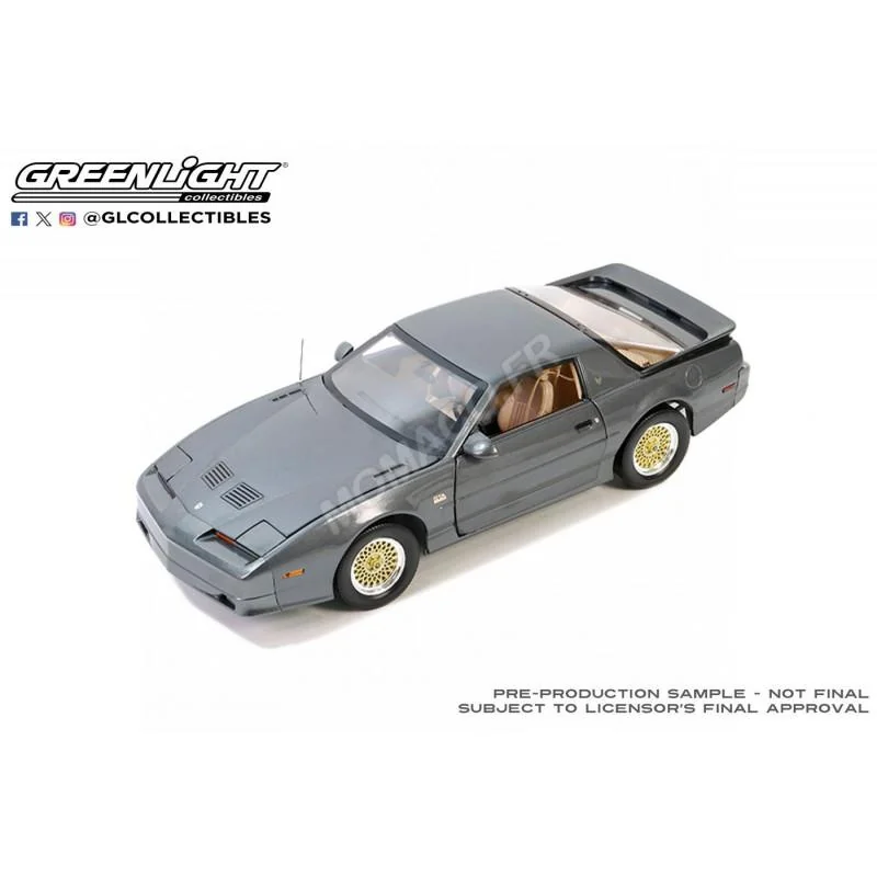 PONTIAC FIREBIRD TRANS AM GTA 1988 GRAY CAMEL INTERIOR Die cast 