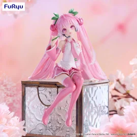 Hatsune Miku PVC Statue Noodle Stopper Sakura Miku 2024 Pearl Color Ver. 15cm Figurine 