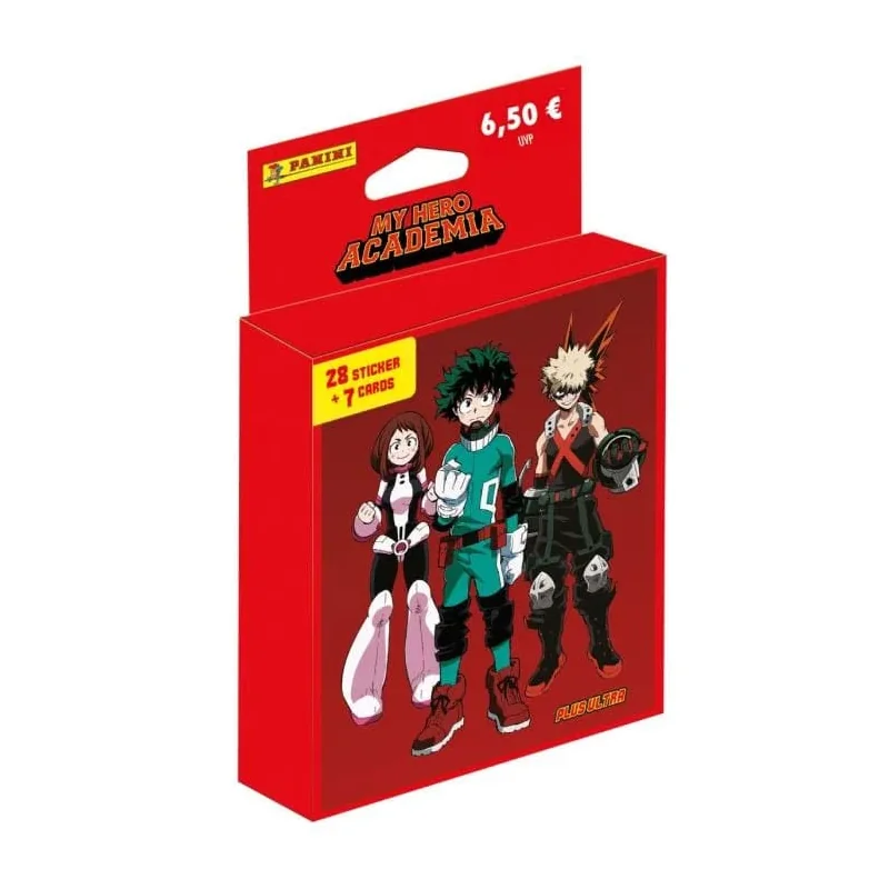 My Hero Academia Sticker & Trading Card Collection eco-blister Plus Ultra *GERMAN* 