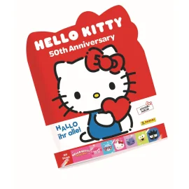 Hello Kitty Sticker Collection album for 50th Anniversary stickers *GERMAN* 