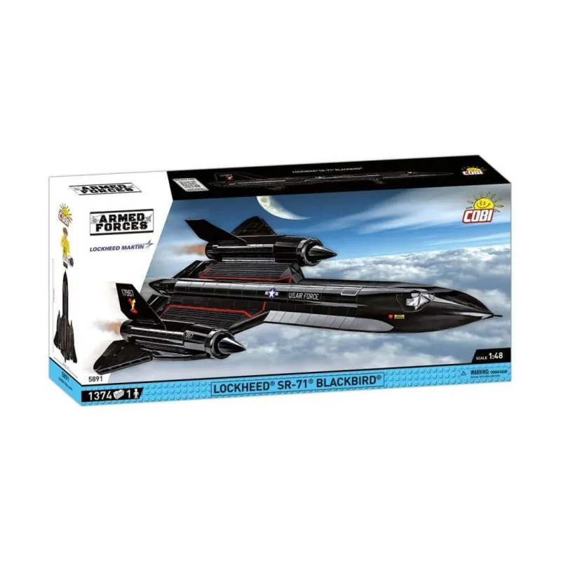 1330 PCS ARMED FORCES /5891/ LOCKHEED SR-71 