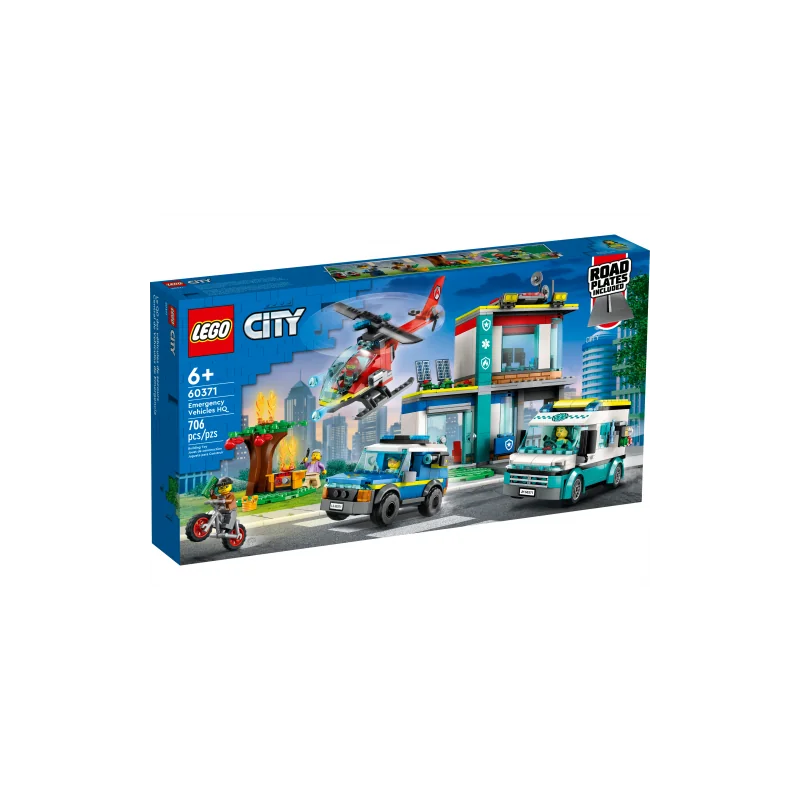 Lego 60371 - City Emergency Vehicles HQ 