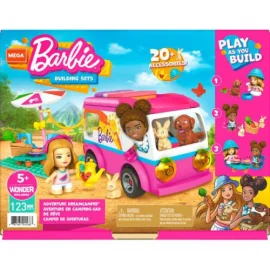 Mattel - Mega Construx Barbie Adventure Dream Camper 