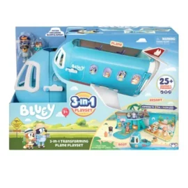 Moose - Bluey 3-in-1 Airplane Playset 