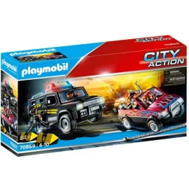 Playmobil 70869 - City Action Police Pursuit of Bank Robbers 