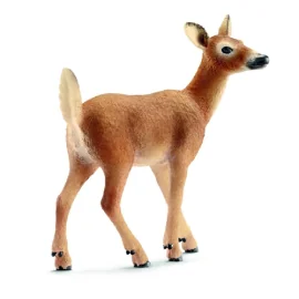 Schleich - White Tailed Doe Toy Figure Figurine 