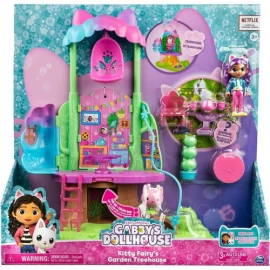 Spin Master - Gabby s Dollhouse Fairy Garden Treehouse 