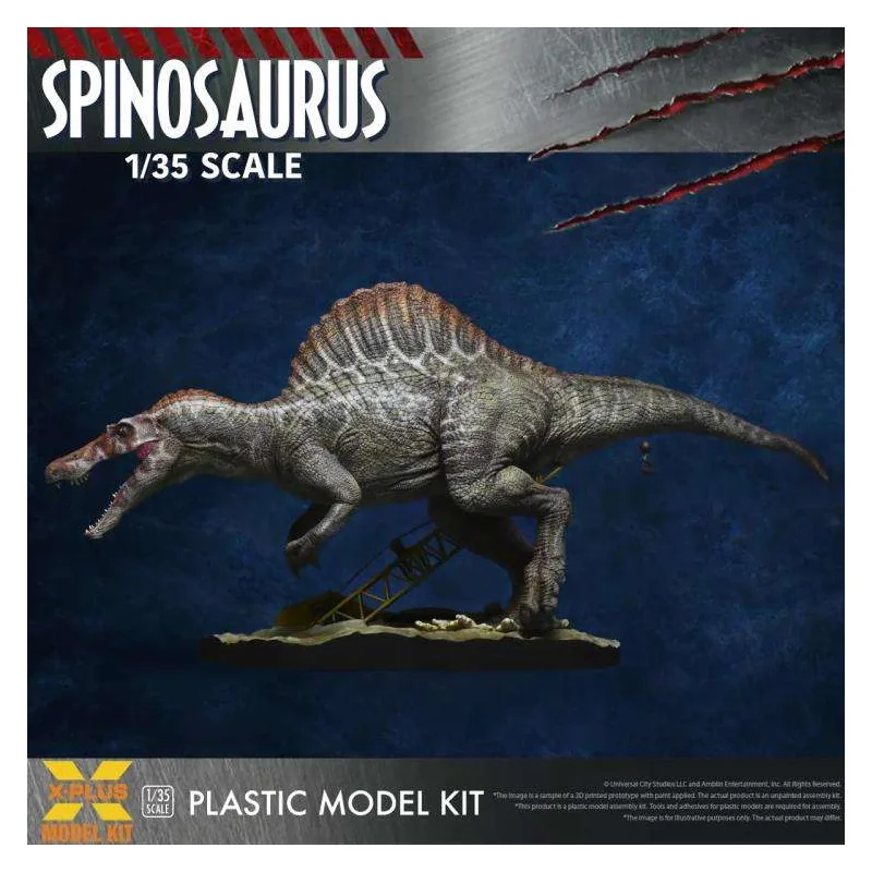 Jurassic Park 3 Spinosaurus Model Kit Re-run Pop culture : Manga model kit