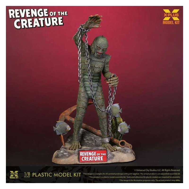 Revenge Of The Creature 1/8 Scale Model Kit 