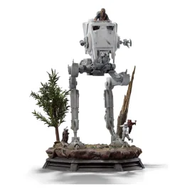 Star Wars - 1/20 Half Art Scale AT-ST and Chewbacca Statue 