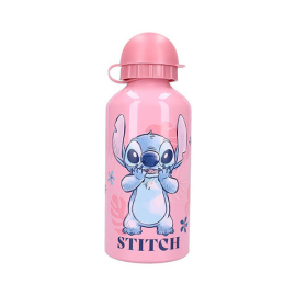 Pink water bottle 500ml Stitch - Lilo and Stitch 