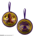 Holiday capsule lanyard and Chocolate Frog pins - Harry Potter Lapel pins