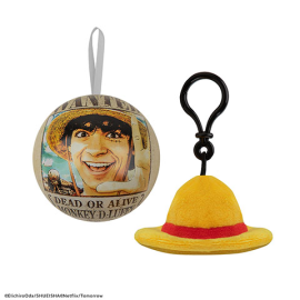 Holiday capsule Straw Hat Plush Keychain - One Piece 