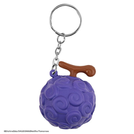 Gum Gum squishy Devil Fruit Keychain - One Piece 