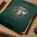 Slytherin Rigid Poster - Harry Potter Poster, Wallscroll