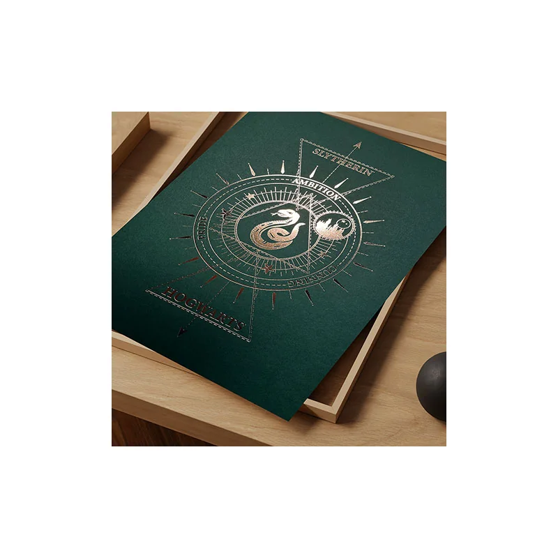 Slytherin Rigid Poster - Harry Potter Poster, Wallscroll