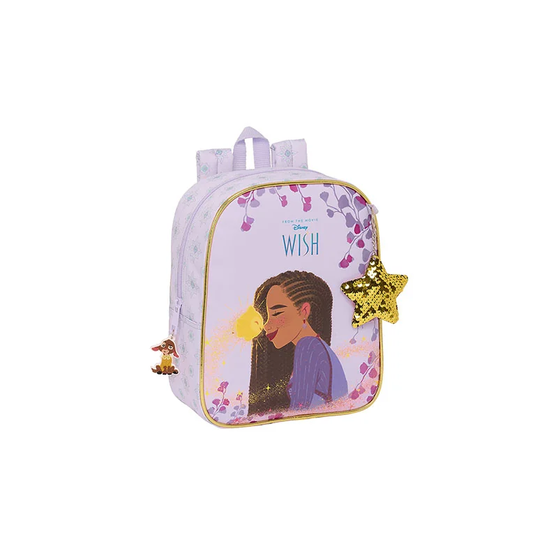 Backpack - 27 x 22 x 10 cm - Asha & Star - Wish - Disney 