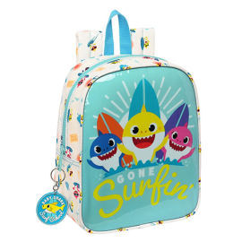 Backpack - 27 x 22 x 10 cm - Gone Surfin' - Baby Shark 