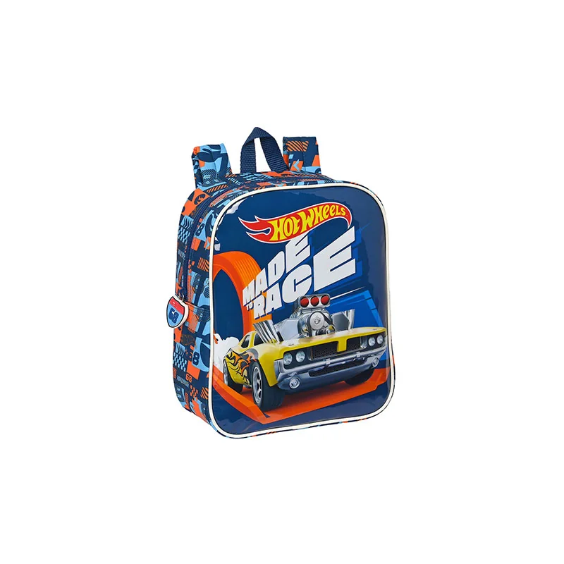 Backpack - 27 x 22 x 10 cm - Made to race - Speed club - Hot Wheels 