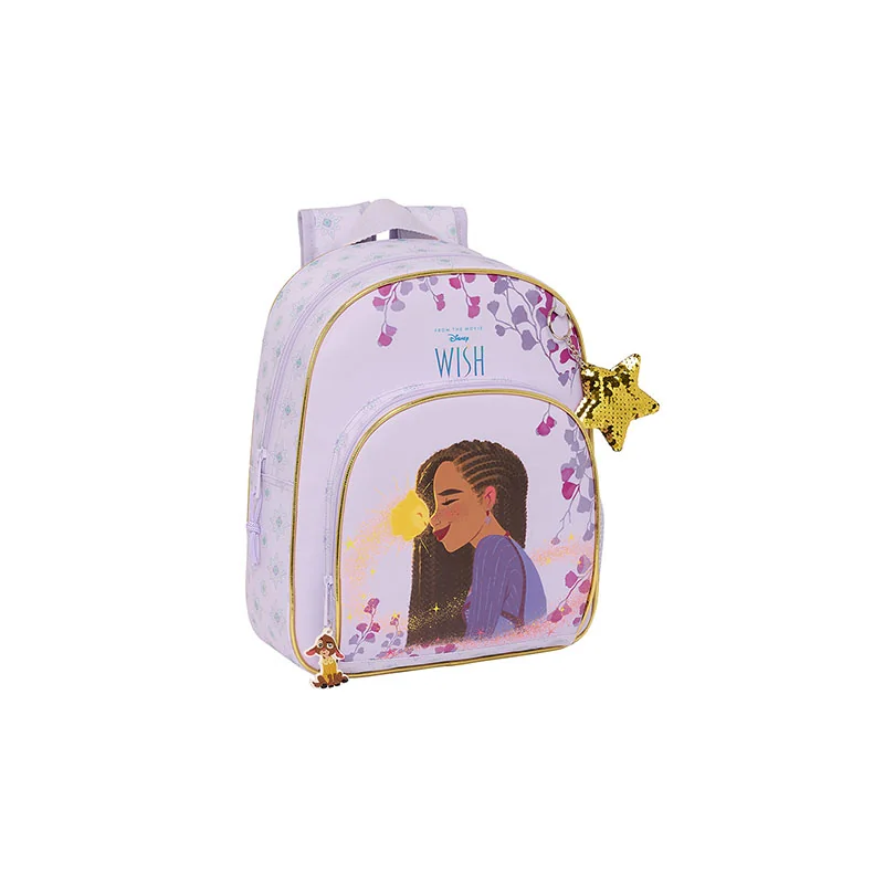 Backpack - 34 x 28 x 10 cm - Asha & Star - Wish - Disney 