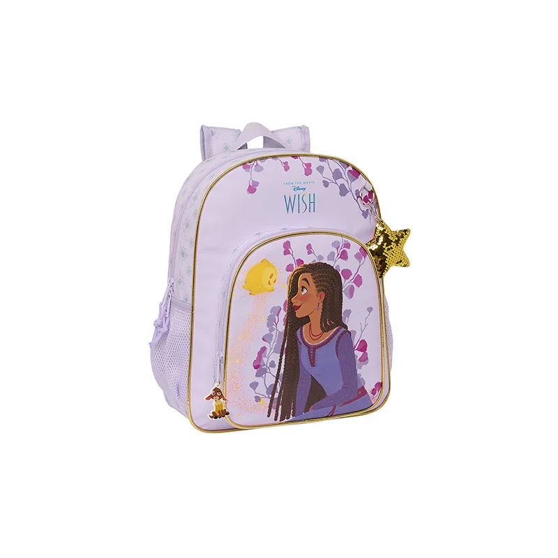 Backpack - 38 x 32 x 12 cm - Asha & Star - Wish - Disney 