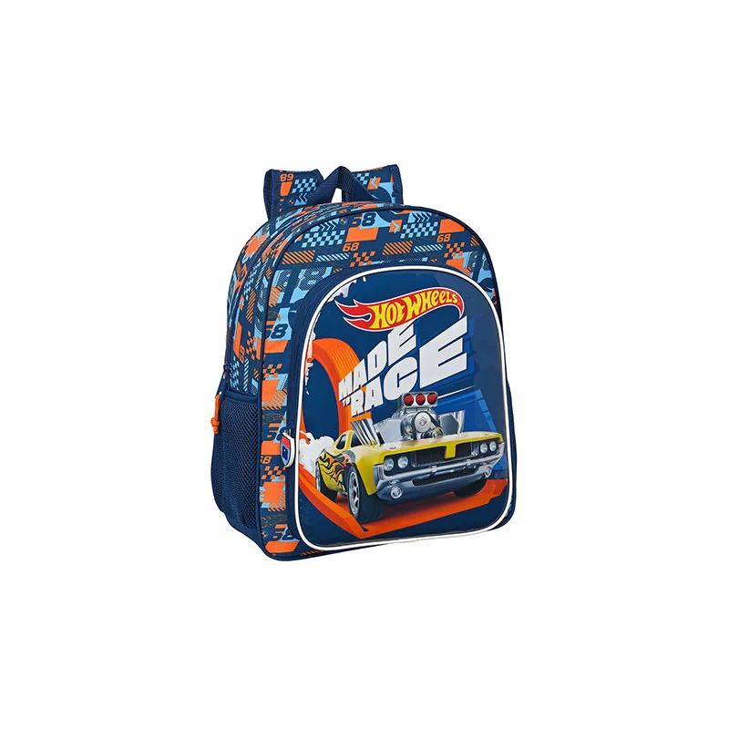 Backpack - 38 x 32 x 12 cm - Made to race - Speed club - Hot Wheels 