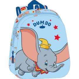 3D Backpack - 33 x 27 x 10 cm - Dumbo - Disney 